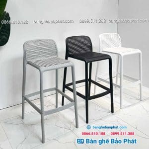 Ghế bar nhựa 3029 8 Ghế bar nhựa 3029