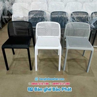 Ghế nhựa cafe 3029A có nhiều màu lựa chọn