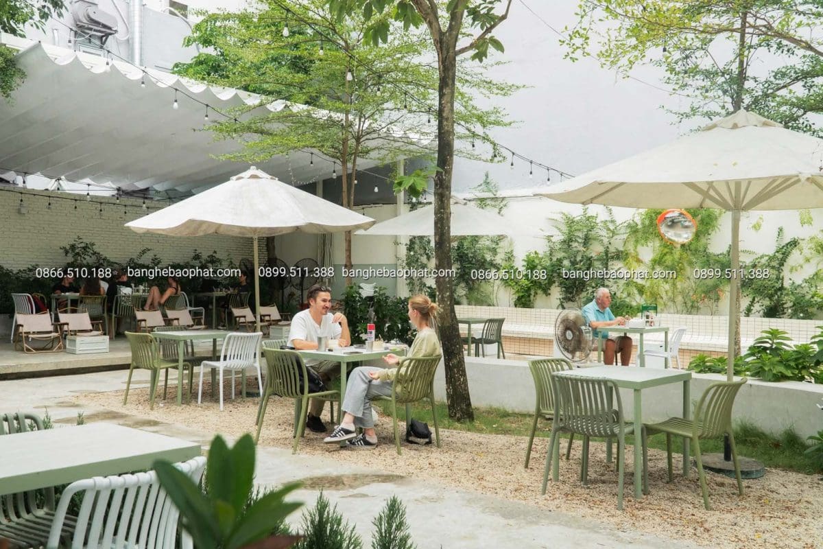 Ghế nhựa cafe cao cấp 3045-BP 16 Ghế nhựa cafe ngoài trời ghế nhựa đúc 3045