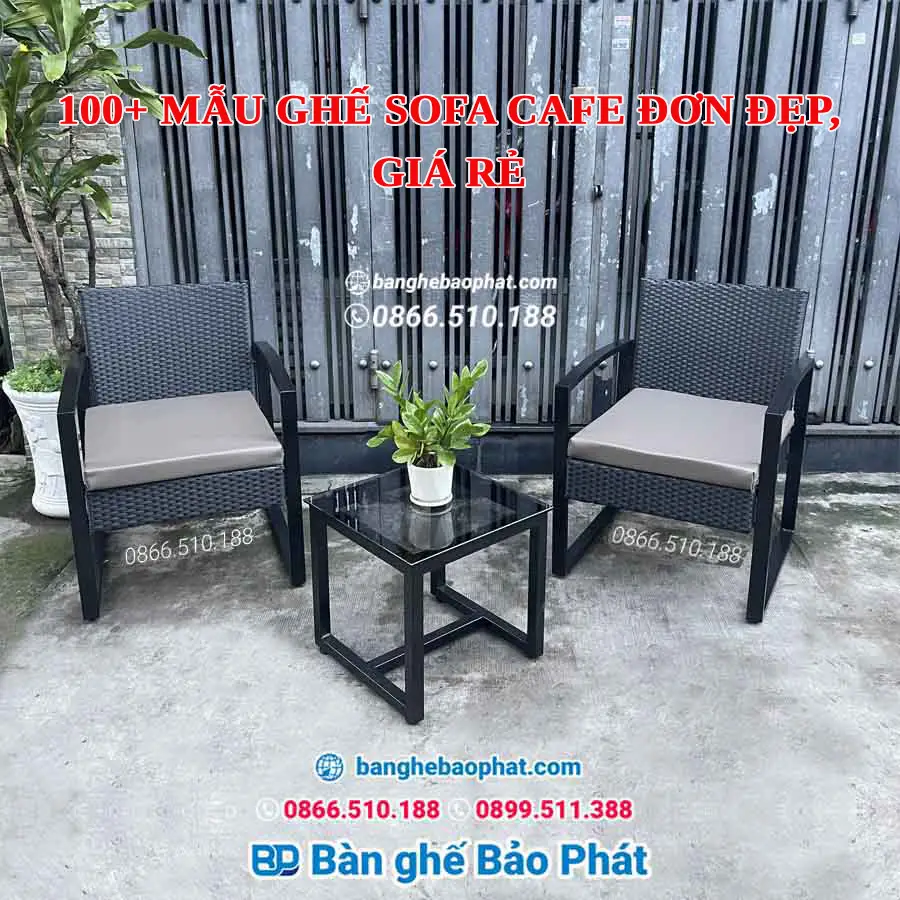 100+ mẫu ghế sofa cafe đơn đẹp, giá rẻ nhất 2025
