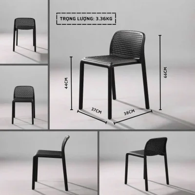 Kích thước ghế nhựa 3029A