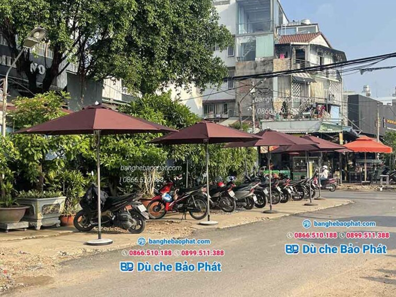 Mẫu dù sân vườn đang bán chạy nhất hiện nay