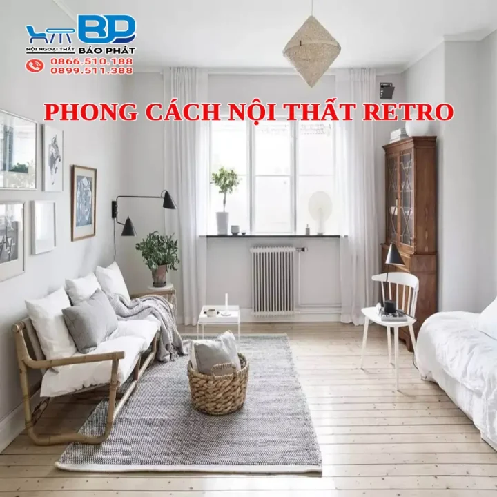 Phong cách nội thất retro