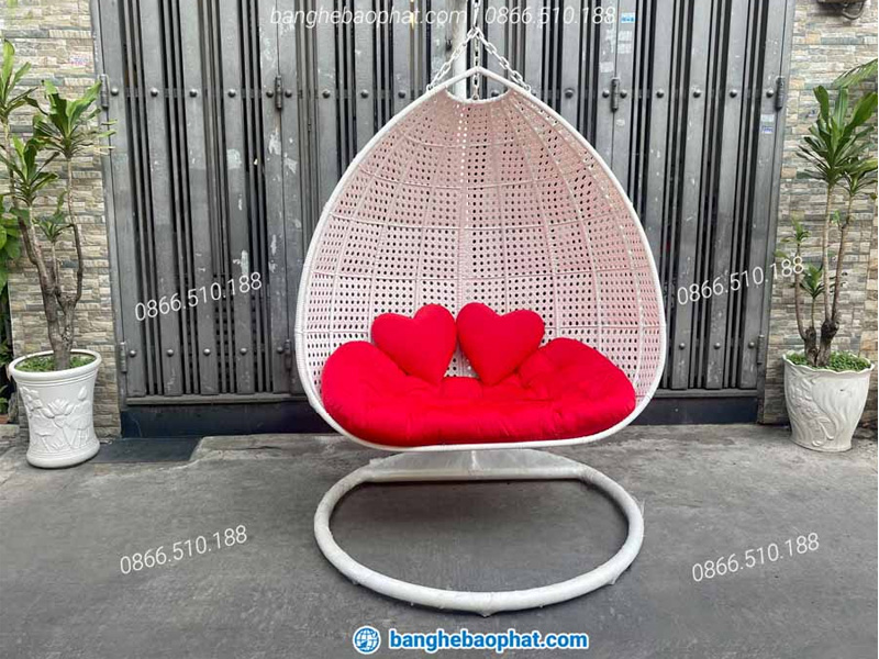 Xích đu đôi sân thượng 