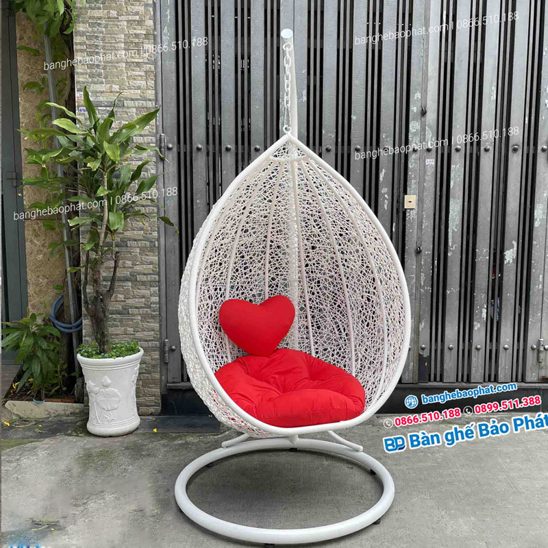 Xích đu đơn sân thượng 