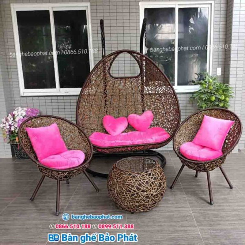 Xích đu khung sắt mạ kẽm tại TPHCM