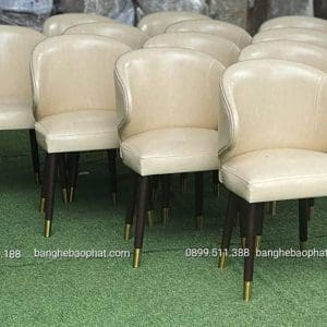 Ghế cafe nhà hàng cao cấp Minotti 10 Ghế gỗ cafe nhà hàng cao cấp Minotti