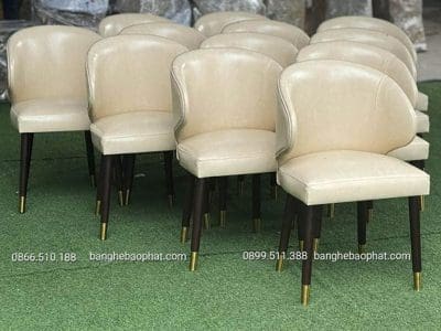 Ghế gỗ cafe nhà hàng cao cấp Minotti