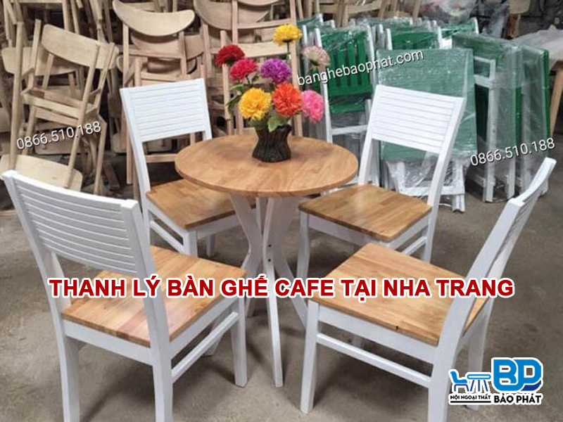 Thanh lý bàn ghế cafe tại Nha Trang giá rẻ chất lượng cao 21 Thanh lý bàn ghế cafe tại Nha Trang