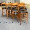 Ghế bar bull gỗ tự nhiên 9 Ghế bar bull gỗ tự nhiên