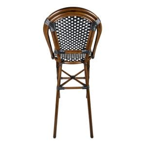 Ghế bar mây nhựa kiểu Pháp GBNGMBP005