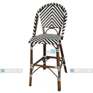 Ghế bar nhựa giả mây GBNGMBP008