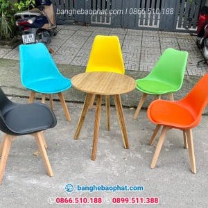 Bàn ghế cafe Quận 3 đẹp giá rẻ