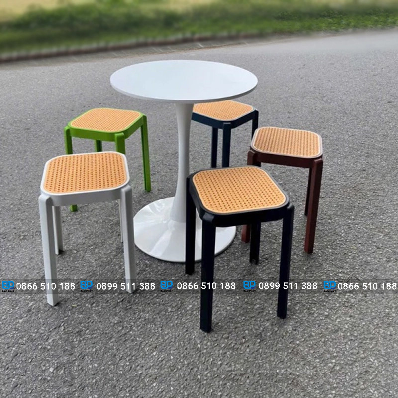 Bàn ghế nhựa cafe tại Quận 1 giá rẻ 