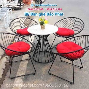 Bàn ghế cafe tại Quận 12
