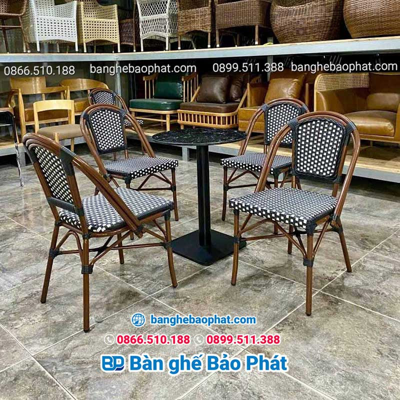 Bàn ghế mây nhựa cao cấp tại Quận 3