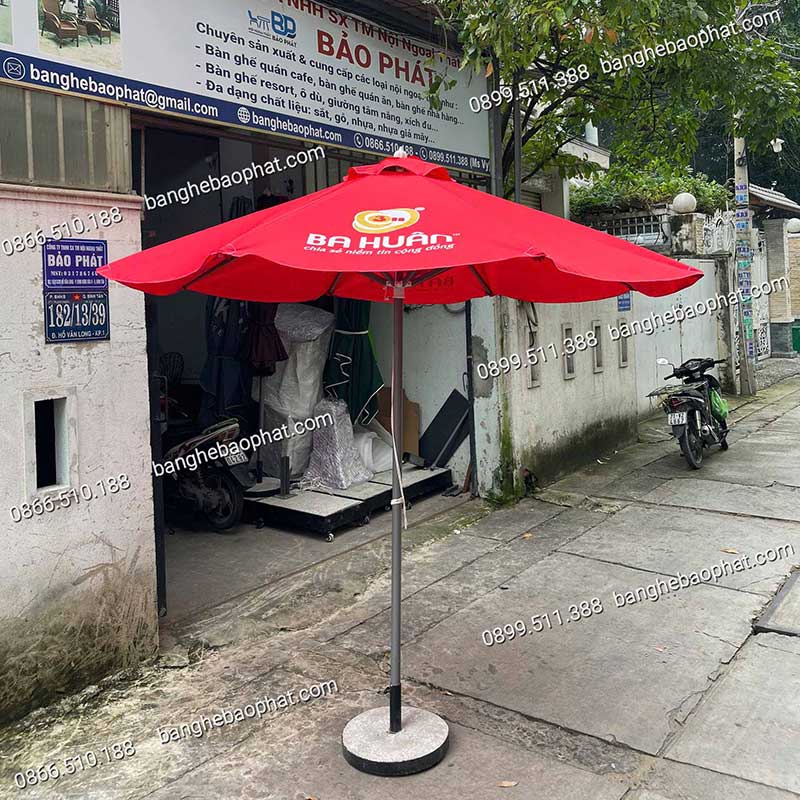 Dù che nắng chính tâm ngoài chợ 2,6m