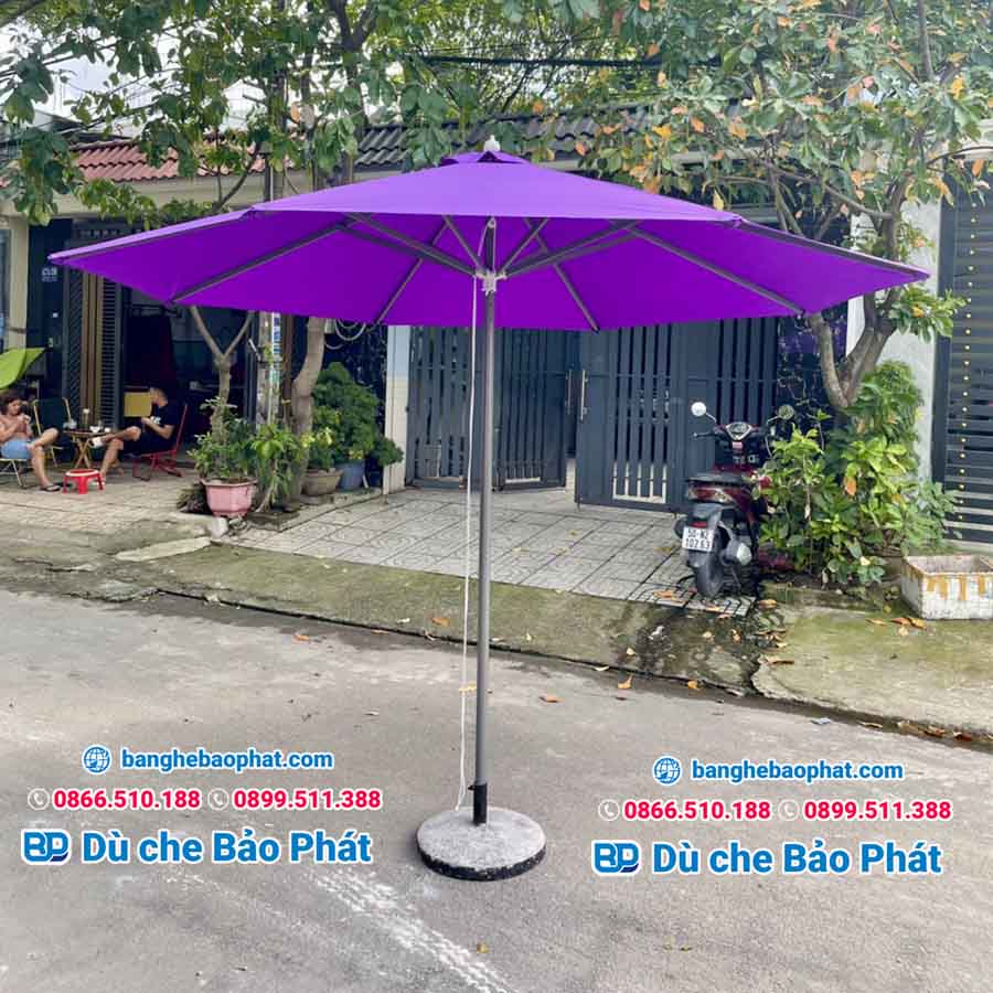 Dù che nắng chính tâm ngoài chợ 3m