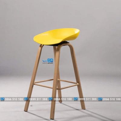 Ghế bar nhựa chân sắt 3020