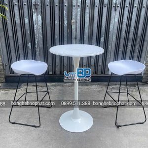 Ghế bar nhựa chân sắt 3021