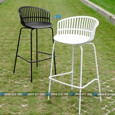 Ghế bar nhựa chân sắt 3031A