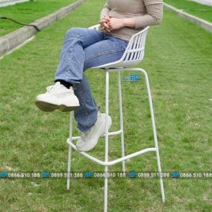 Ghế bar nhựa chân sắt 3031A