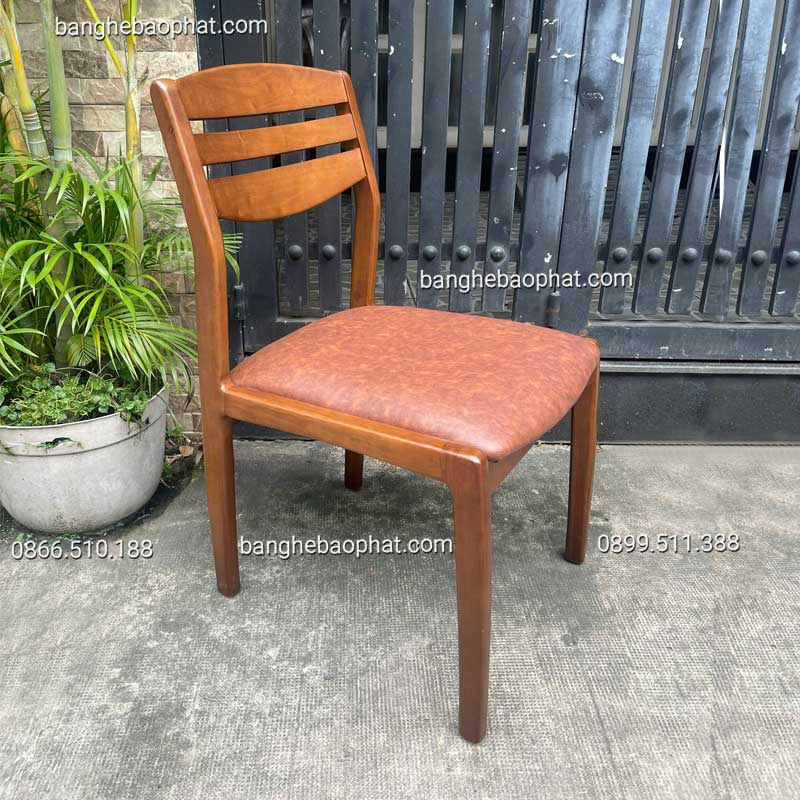 Ghế gỗ nệm cao cấp tại Quận 3