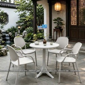 Ghế nhựa cao cấp 3061 xám