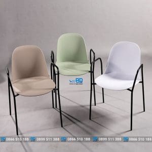 Ghế nhựa chân sắt GAI21 5 Ghế nhựa chân sắt GAI21