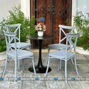 Bàn ghế nhựa đúc 3041