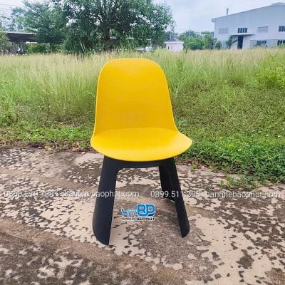 Ghế nhựa đúc GAI61 màu vàng