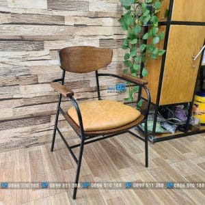 Ghế sắt decor 