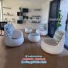 Sofa nhựa giả mây SFNGMBP022