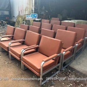 Sofa cafe sắt nệm SFCFBP029