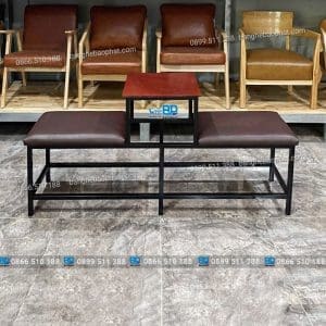 Bàn ghế quán bida không tựa