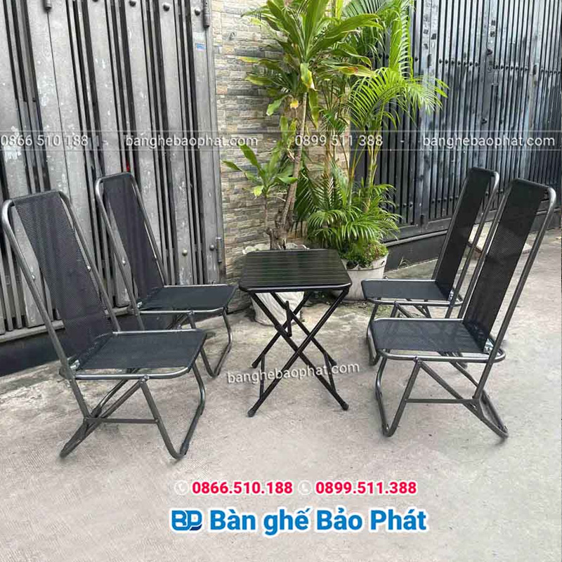 Địa chỉ bán bàn ghế cafe tại Quận Bình Thạnh uy tín giá rẻ 27 Bàn ghế xếp thanh lý tại Quận Bình Thạnh