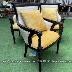 Ghế Matilda gỗ nệm phong cách indochine 6 Ghế Matilda gỗ nệm phong cách indochina