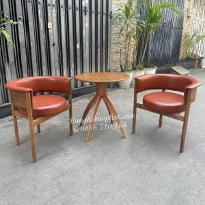 Bàn ghế Karimoku gỗ Ash