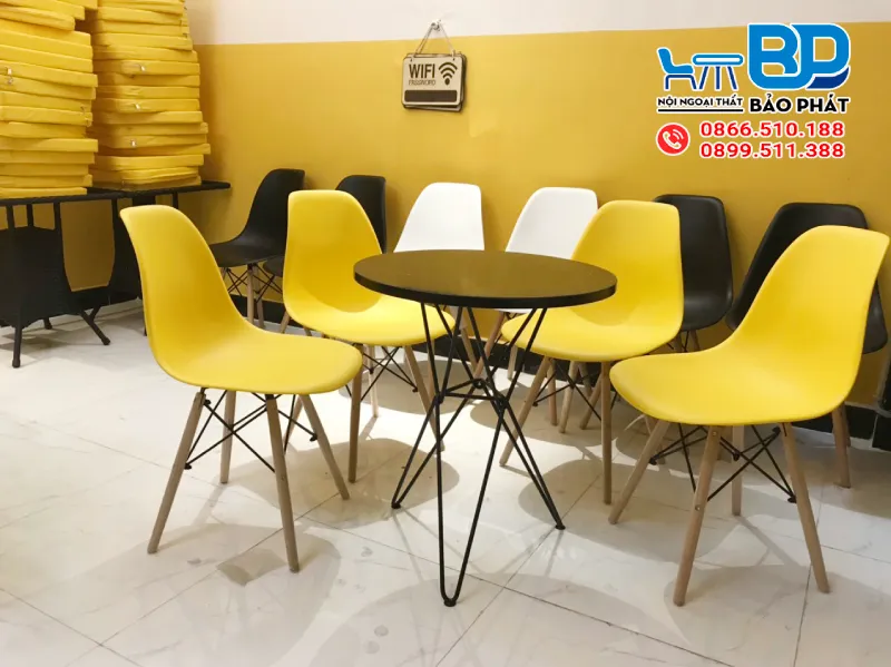 Bàn ghế nhựa thanh lý đa dạng mẫu mã, kiểu dáng