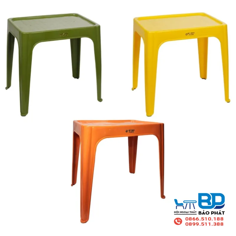 Bàn trà chanh vuông ngày càng được ứng dụng rộng rãi