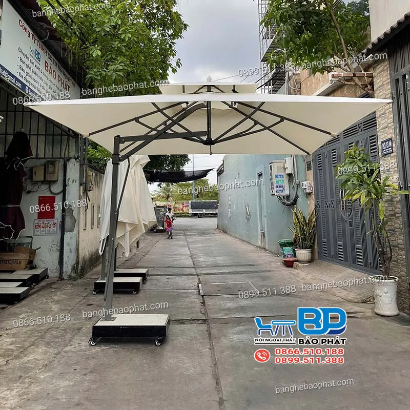 Báo giá dù che nắng ngoài trời cập nhật 2025