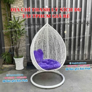 Địa chỉ thanh lý xích đu tại TPHCM giá rẻ