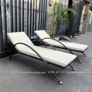 Ghế hồ bơi nhựa giả mây khung nhôm GBHBP028 9 Ghế hồ bơi nhựa giả mây khung nhôm GHBBP028