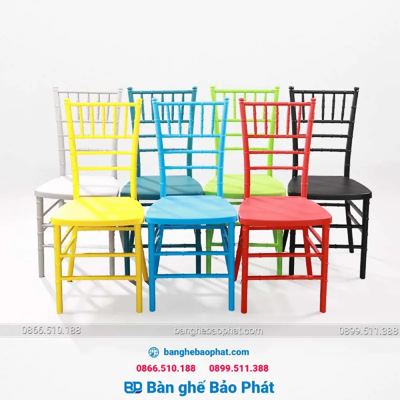 Ghế nhựa tựa lưng cao 3005