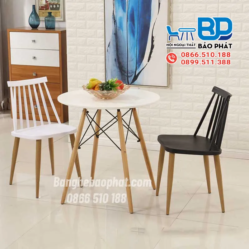 Ghế nhựa tựa lưng cao 3044