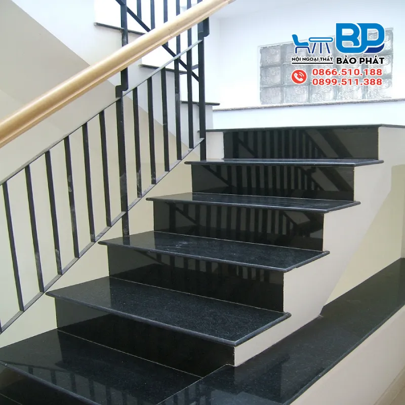 Đá granite là gì? Ưu điểm và ứng dụng của đá granite 15 Cầu thang từ đá granite