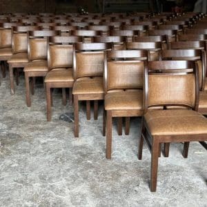 Ghế Ashley Khung Gỗ Bọc Nệm 12 Ghế Ashley khung gỗ bộc nệm