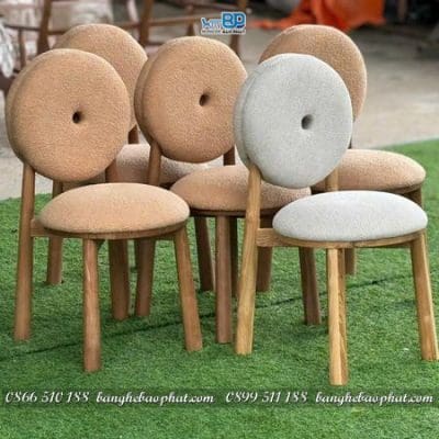 Ghế donut kiểu bắc âu - ghế hình bánh ngọt donut