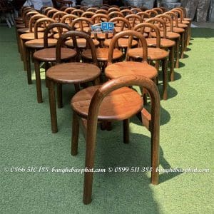 Ghế gỗ cafe đẹp hiện đại TM2025