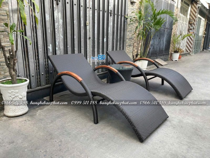 Ghế hồ bơi giả mây khung nhôm GHBBP029 11 Địa chỉ bán ghế hồ bơi giả mây khung nhôm GHBBP029.